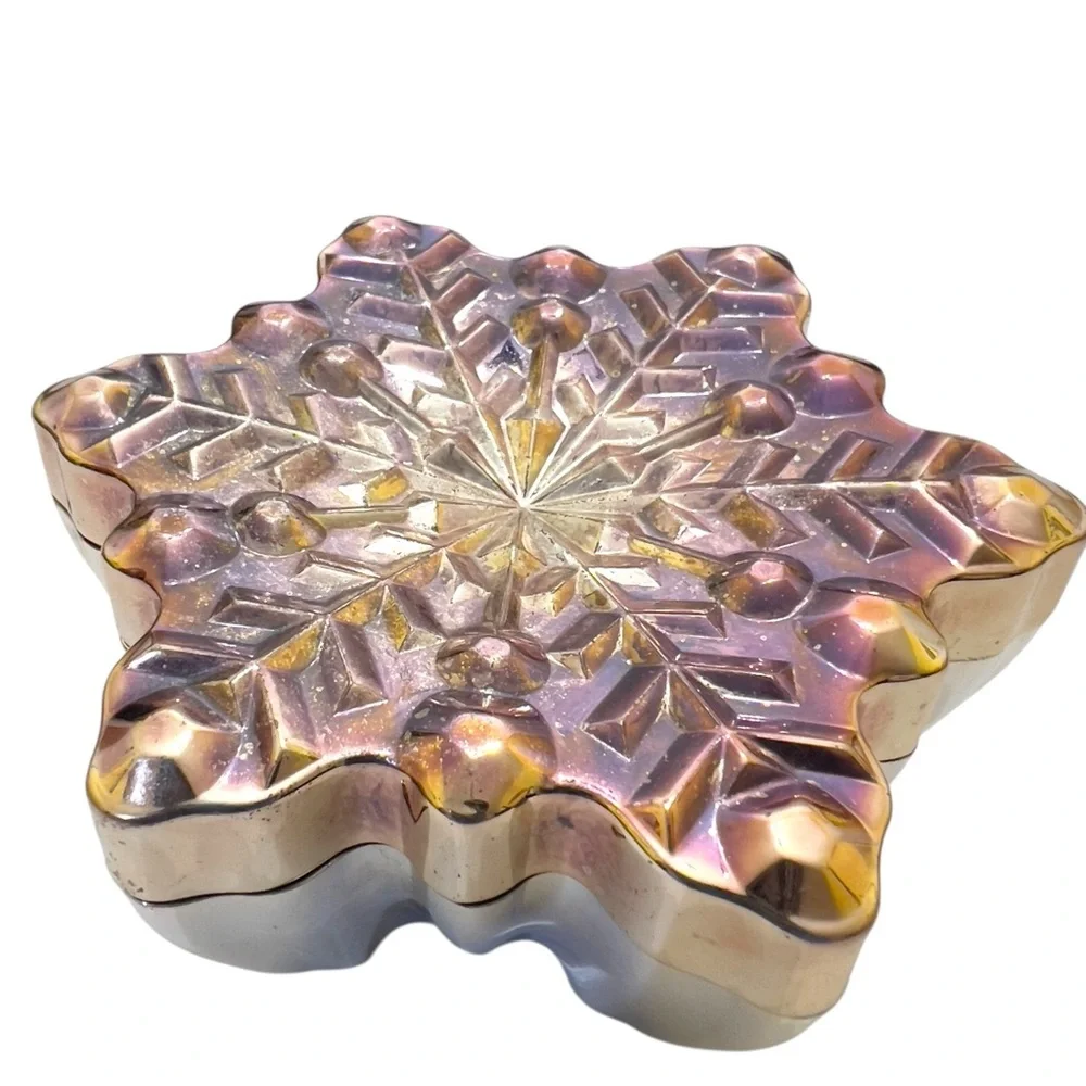 Beautiful Snowflake 2007 For Your Ease Only Trinket Jewerly Box